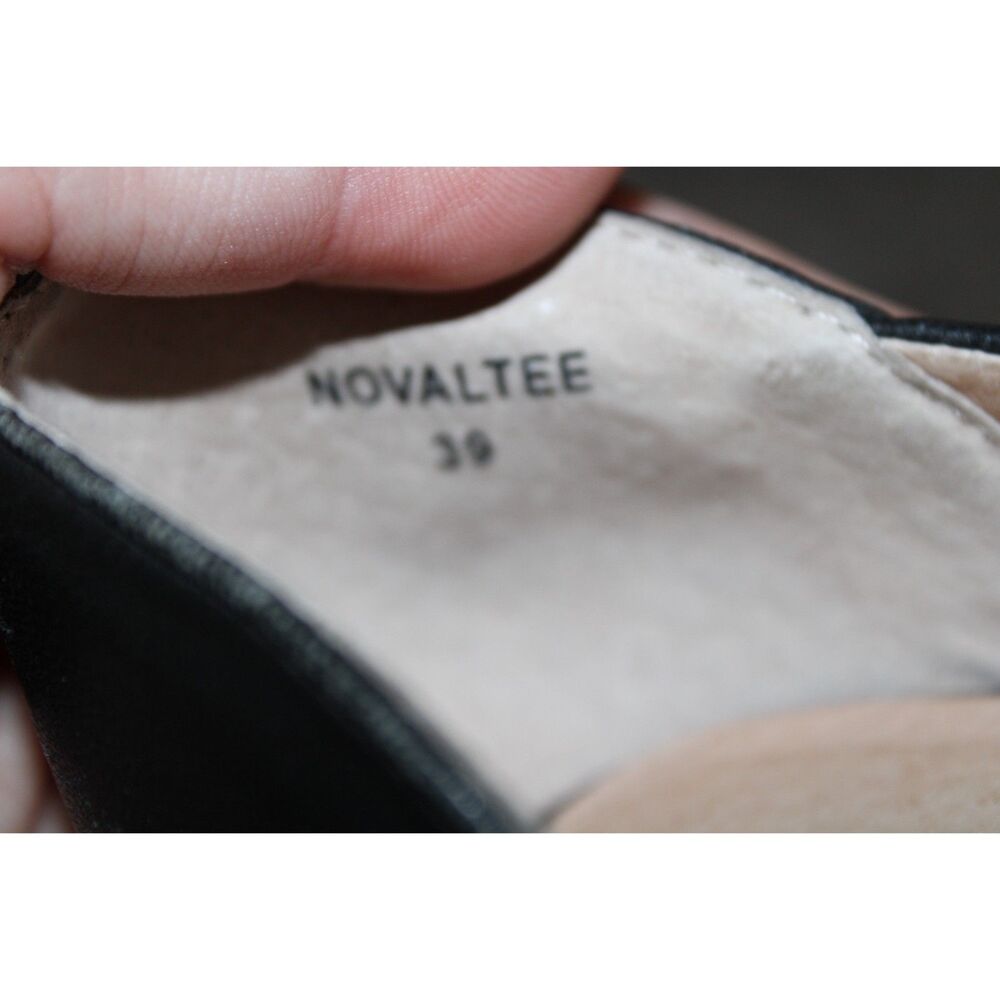 Anthropologie Silent D novaltee d'orsay black leather size 39 - Picture 6 of 9